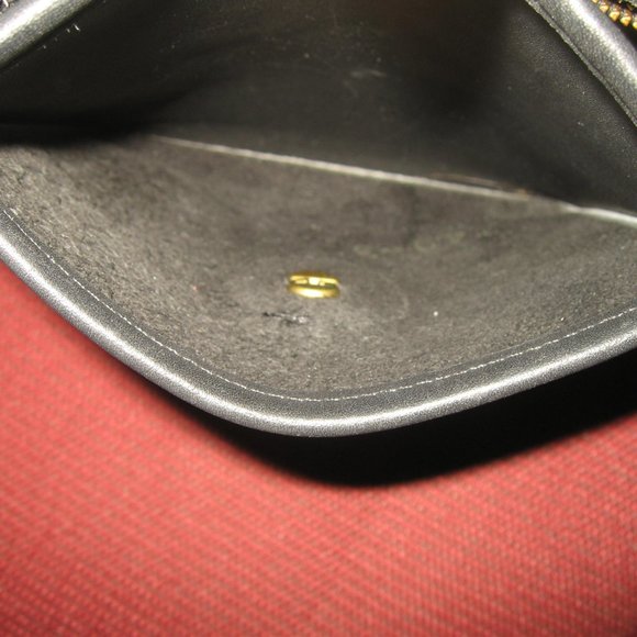 ❤️Vintage COACH 9930 Willis Murphy BLACK Leather Crossbody Bag Purse +FOB - Picture 9 of 9